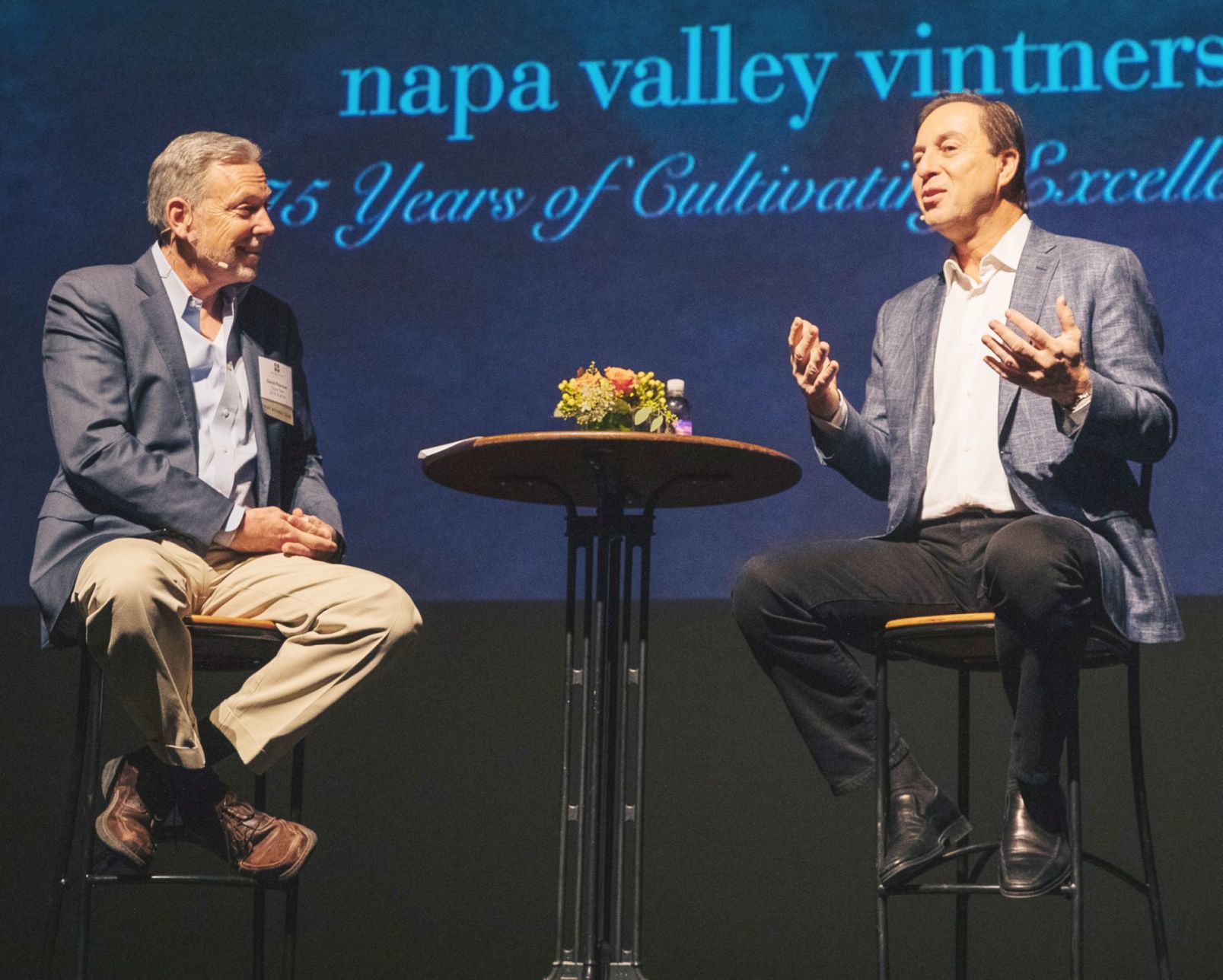 David Pearson and Joe Lacob